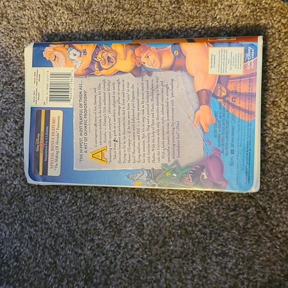 Walt Disney Hercules Gold Classic Collection vhs - Picture 2 of 2